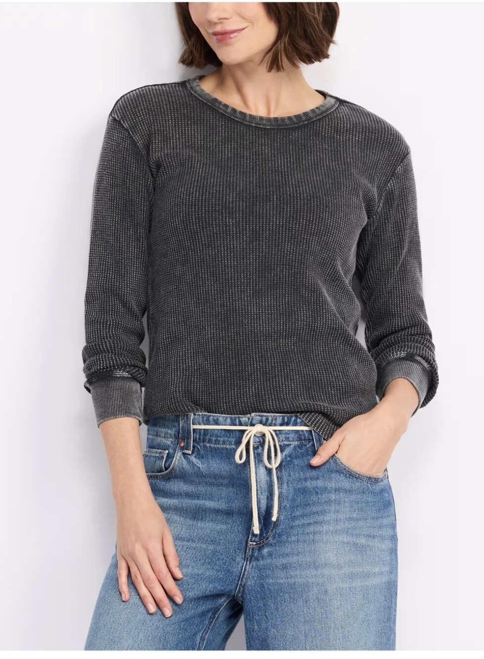 FLAG & ANTHEM Fayston Waffle Knit Top